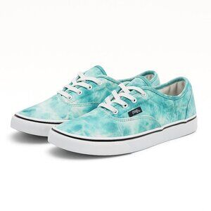 Vans Off the Wall Marbled Blue Low Top Sneakers  Women’s Size 8